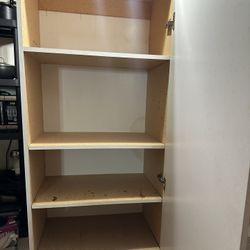 Tall White Cabinet Pantry
