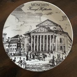 Antique Handerbeit Munchen Plate 