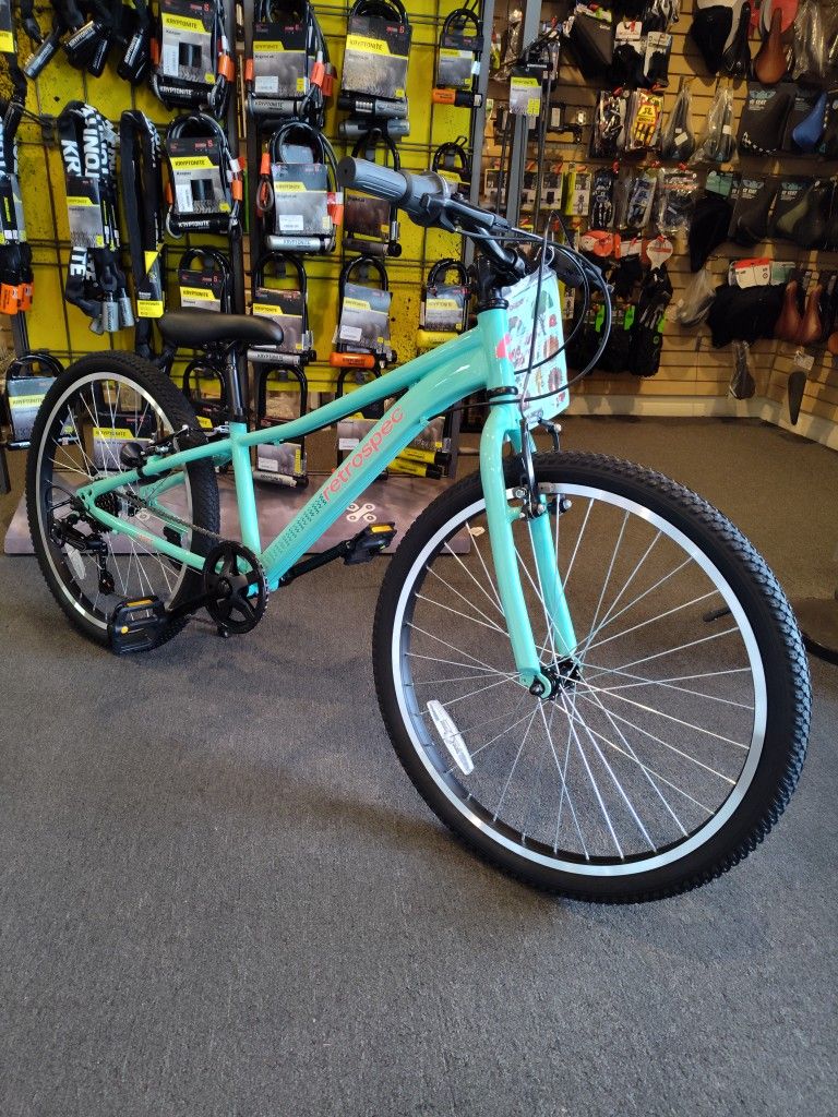 NEW 2025 RETROSPEC DART 24 SEAFOAM GREEN SPEED GEARED HYBRID - Main Image