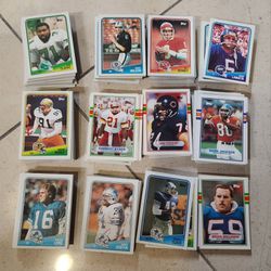 NFL Topps Football 1988 & 1989 Lot 430+ Cards
