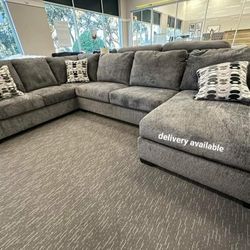 - By Ashley ☆ Oversized Sectionall/Delivery Available/DISCOUNT👈/Home Decor/Financing/ Household 