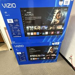 55 Vizio Tv NEW In Box 6 Month Warranty $55 Down On Finacing  Free Delivery 