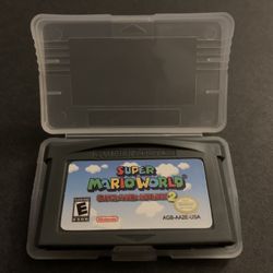 Super Mario World: Super Mario Advance 2 for Gameboy GBC/GBA/GBA-SP/DS.