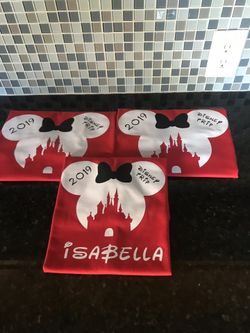 Personalized Mickey Mouse shirts