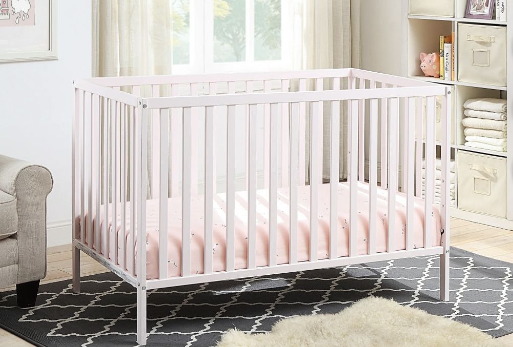 Suite Bebe 25100-PPK Palmer Island Crib, Pastel Pink