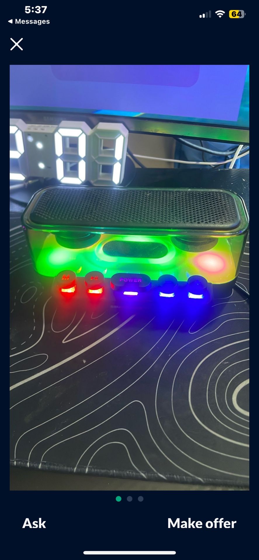 Very Good RGB Speaker With Keyboard Switches
