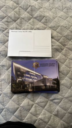 MCSO post cards