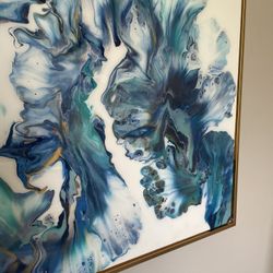 Hand Made Picture, Fluid Art , Resin