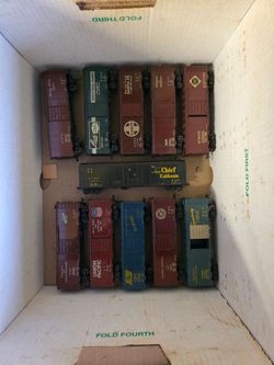 Various railcars