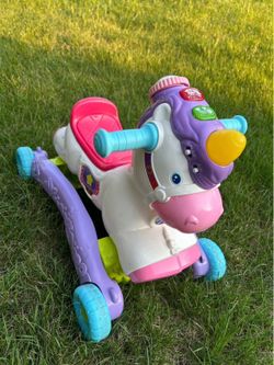 Ride on VTech Prance And Rock Learning Unicorn