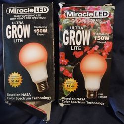 Miracle LED Commercial Hydroponic Ultra Grow Lite Replaces up to 150W, 2-Pack