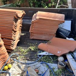 1 Piece “S” Tile Red Clay