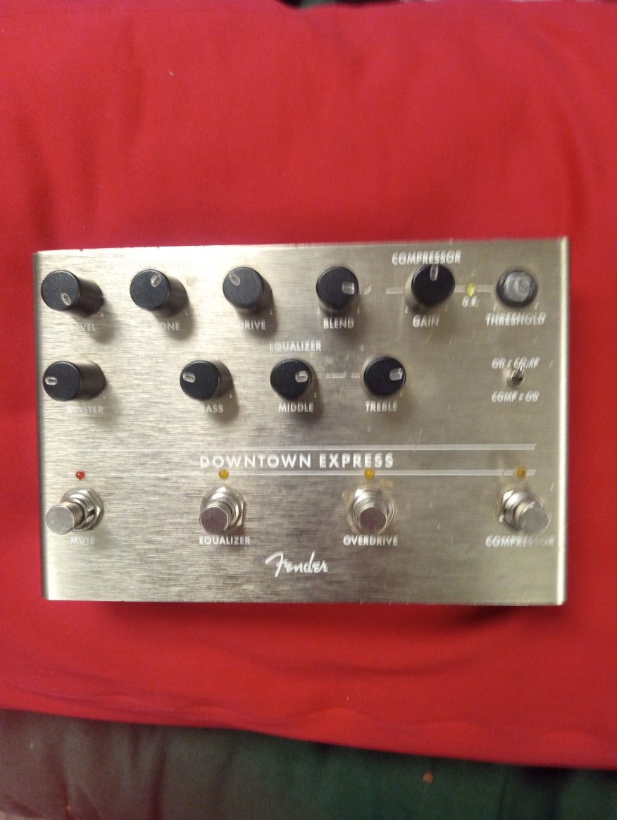 Fender Downtown Express Bass Effects Pedal