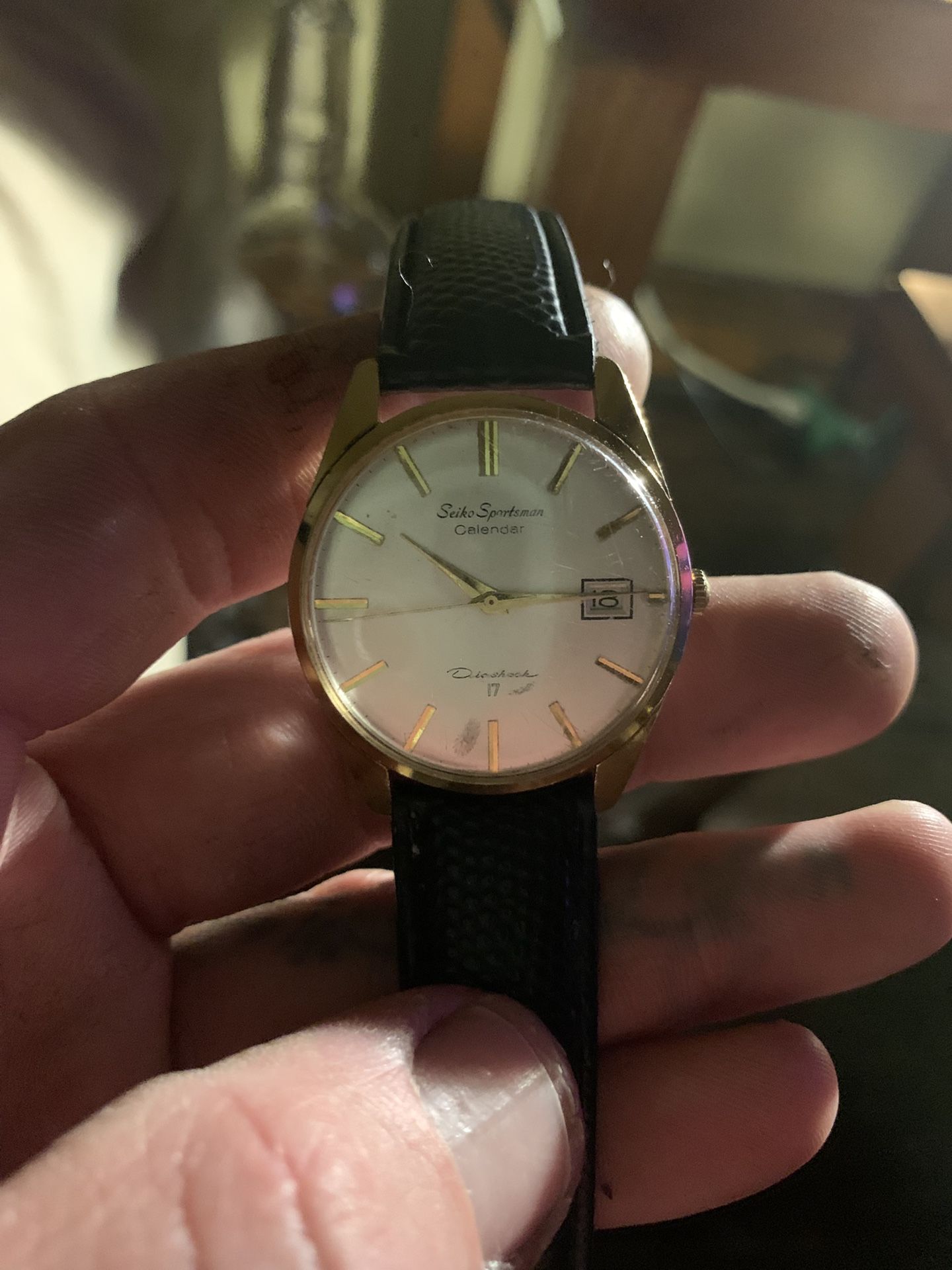 Seiko Sportsman Calendar Diashock 17 Jewel