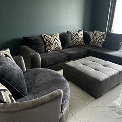 Living Room Set (black)