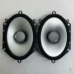 Pre-Owned Infinity Reference 6832cf 2-way Car Speakers For 5"x7" & 6"x8" Openings Tested & Works