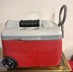 IcyBreeze Portable Air Conditioner & Cooler - Red/Grey | MSRP $385