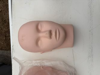 Silicone Mannequin Practice Head