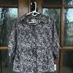 NTW Choices Snake print woman’s lightweight jacket Size M