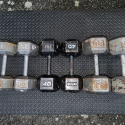 Dumbbells (270lbs)