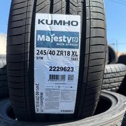 245/40R18 Kumho Majesty 9 Solus Tires