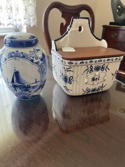 Original Delft Collection! Sold Separately Or Together 