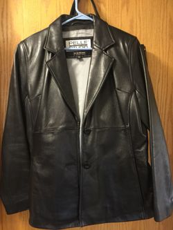 Women’s Wilson black leather jacket