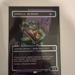 Magic the Gathering TMNT Donatello, The Brains Surge Foil
