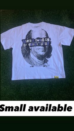 Alocs white Benjamin Franklin tee