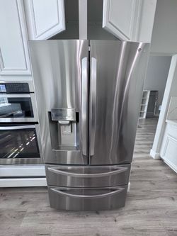 LG French Door Refrigerator – Stainless Steel – $600 OBO