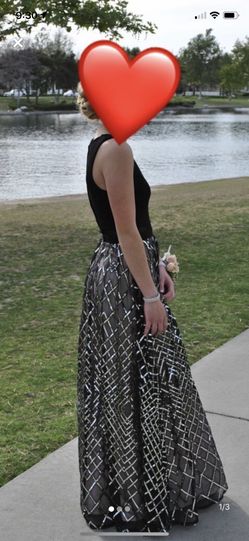 Prom dress size 1 fits 3/5