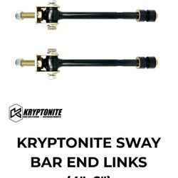 KRYPTONITE SWAY BAR END LINKS (4"-6")