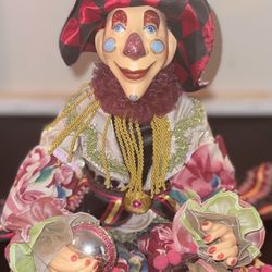 Jester Joker Clown Figure 