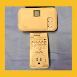 

Carrier thermostat, Micronta 63-892 electronic programmable timer  7 day 14 events 

