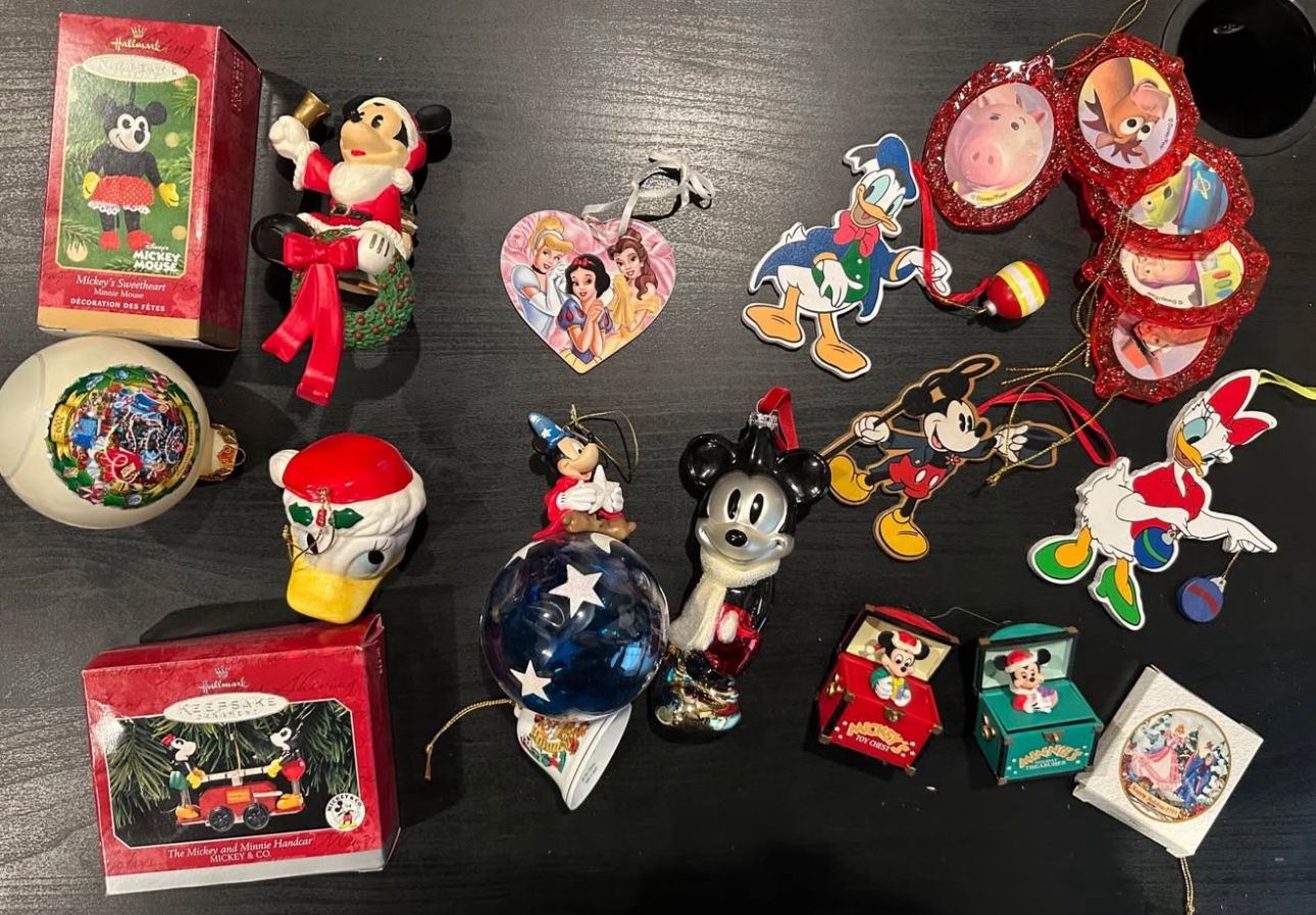 Disney Ornaments Ornament Lot