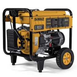 DEWALT 8000-Watt Electric Start Gas-Powered Portable Generator with Idle Control