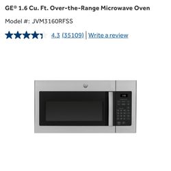 GE Microwave 