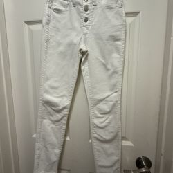 Madewell Women’s 10” High Rise White Jeans