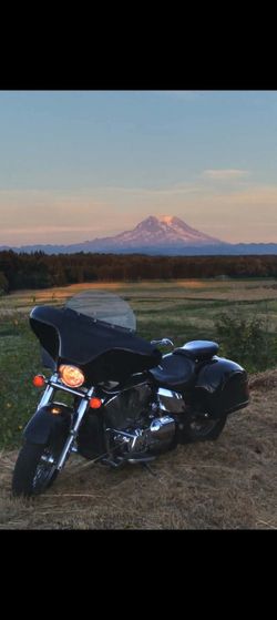 VTX 1300 seat (wit BIKE)