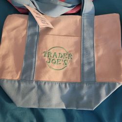 Trader Joe's Pastel Tote