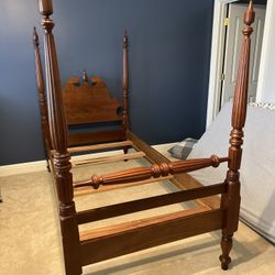 Cherry wood Twin Beds