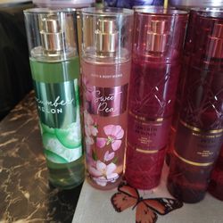 Bath And Body Works Mist Singles And Sets