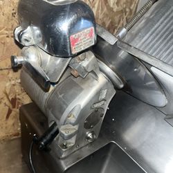 Glob Heavy Duty Meat Slicer, Manual, With Sharpening Stone Attachment