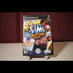 The Sims: Bustin' Out (Sony PlayStation 2 ) NO MANUAL