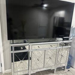 Tv stand and tv