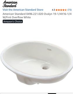American Standard Sink