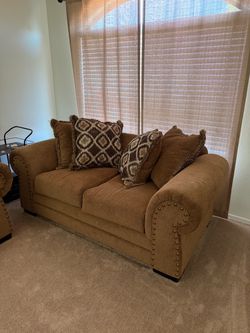 Brown Couch Set