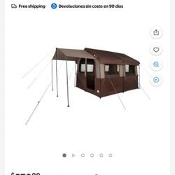 Tent with Awning Ozark Trail 6 Person Lodge Tent with Awning