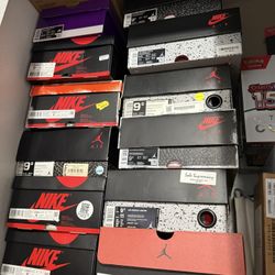 Jordan 1, 3,4s And Yeezys