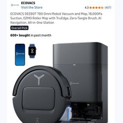 robo vacuum and Mop brand new never been used and box I